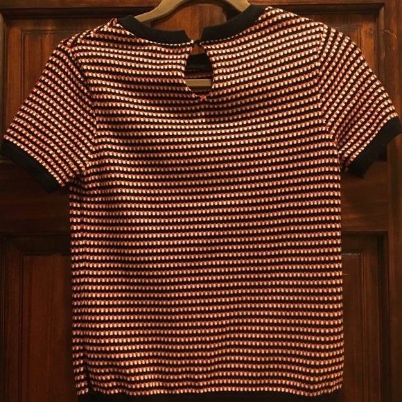 Zara Jacquard Skirt/Shirt Set - Picture 6 of 8